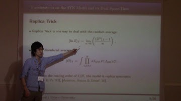 Investigations of the SYK model and its dual spacetime