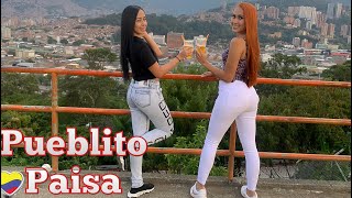 Tour of pueblito paisa MEDELLIN COLOMBIA -Most beautiful views-(Nutibara hill)