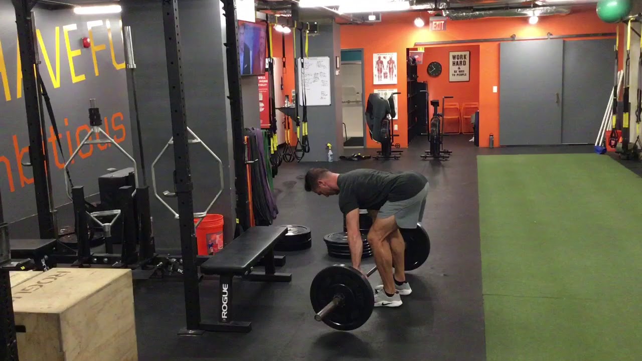 Barbell Pendlay Row YouTube