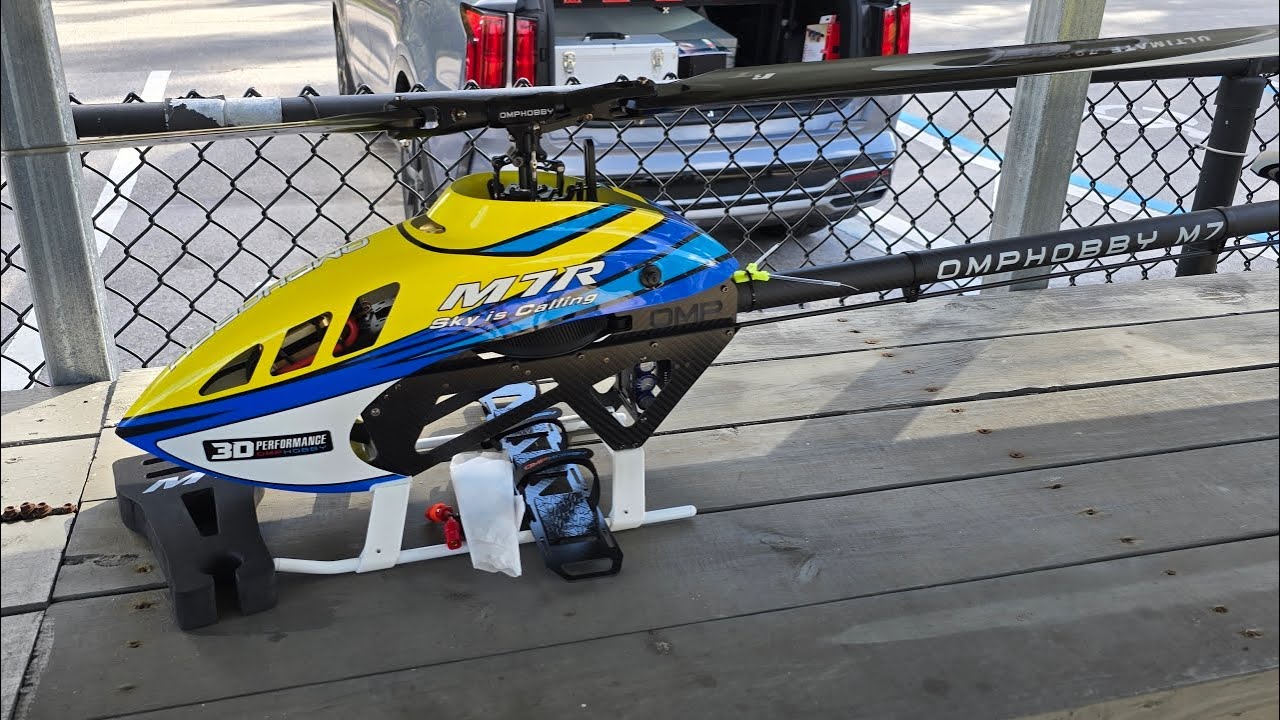 OMP HOBBY M7R   Test Flight