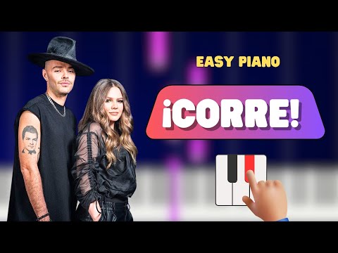 Jesse & Joy - ¡Corre! ( Easy piano tutorial )