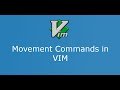 Part 3 Movement Commands in VIM