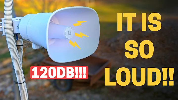 Unifi AI Horn Speaker - The loudest thing ever?