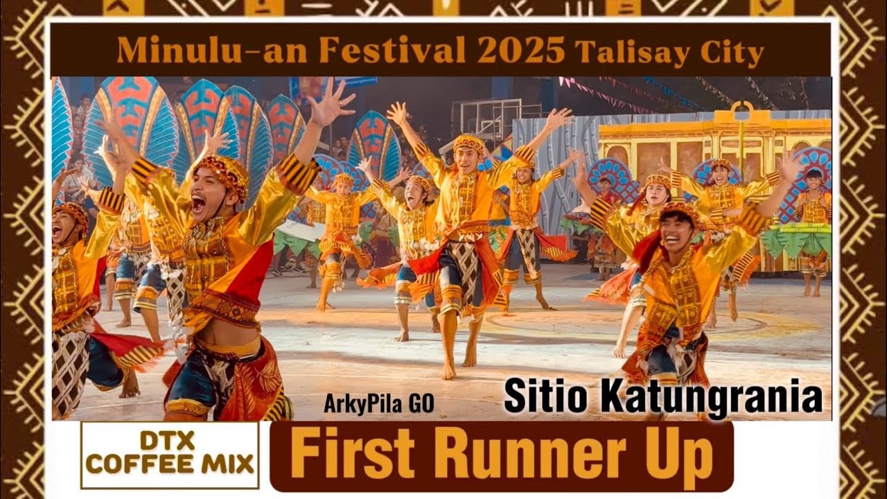 1st Runner Up Sitio Katungrania Minuluan Festival 2025