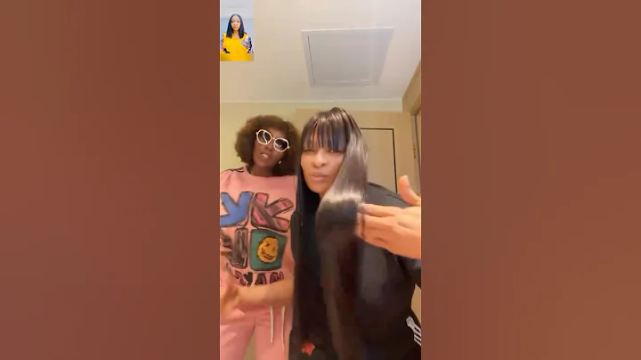 Nigerian actress & Brands ambassador, May Yul Edochie shows off her lovely hair. She looks radiant