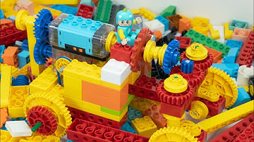 Satisfying Building Blocks Science ASMR How to Make RC Cars