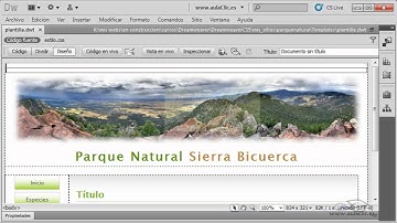 Curso de Dreamweaver CS5. 18.3. Crear un sitio completo. 3/4
