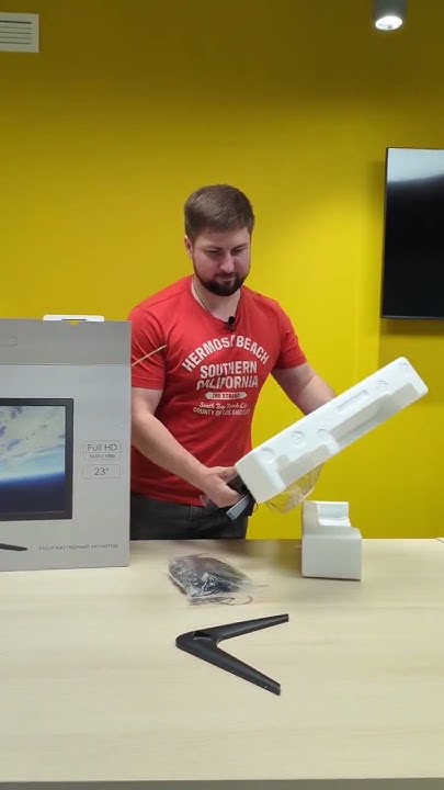 Монитор Rombica SkyView M23-MF хуже дерьма я не видел - YouTube