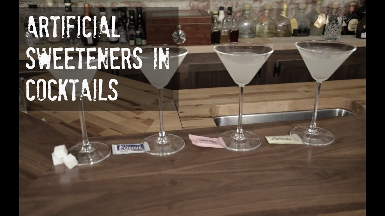 Artificial Sweeteners in Cocktails