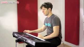 Roland BK-5 Portable Keyboard im Test auf musikmachen.de