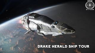 SMALL SCALE DATA RUNNING SHIP | HERALD SHIP TOUR | STAR CITIZEN
