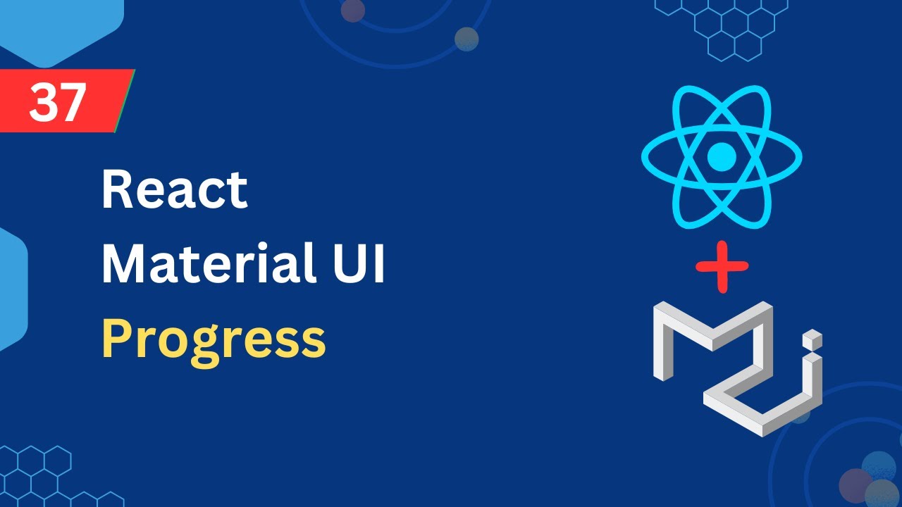React Material UI Tutorial - 37 - Progress - YouTube
