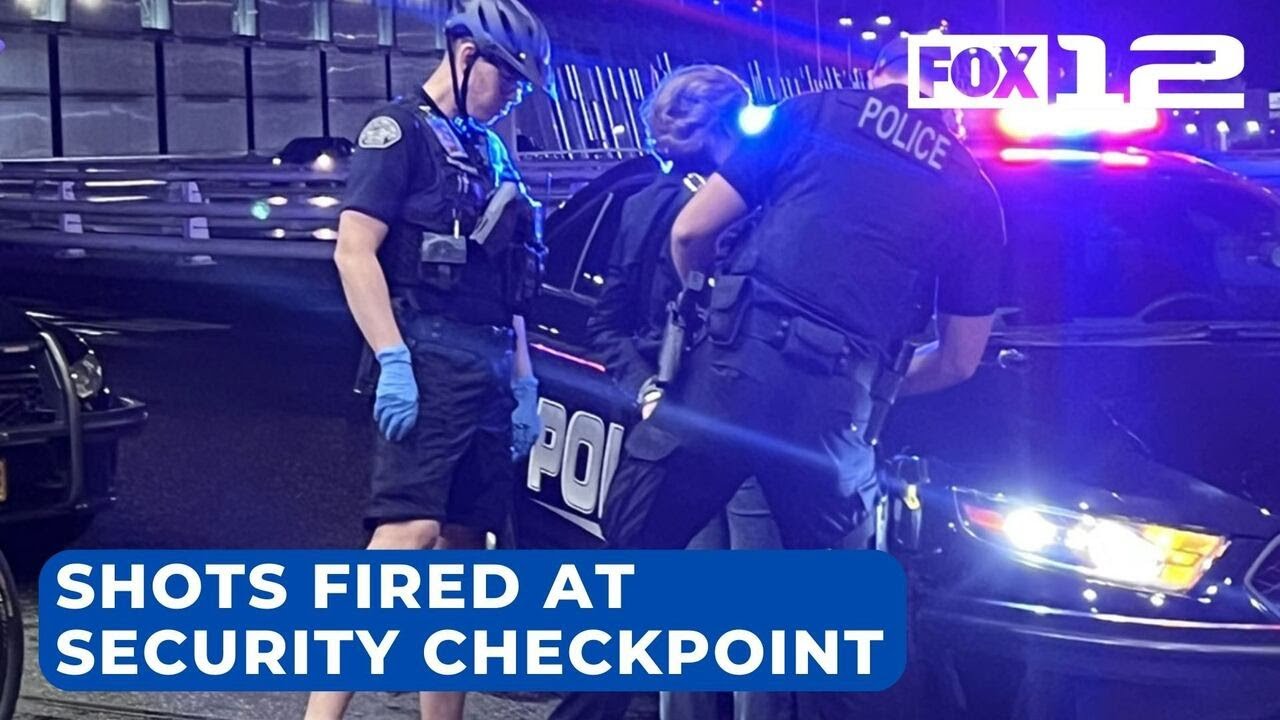 Person in custody after shots fired inside terminal at PDX - YouTube