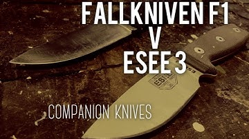 ESEE 3 vs Fallkniven F1: Companion Knife Comparison