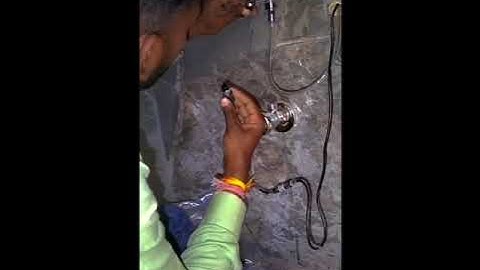 jaquar blush wall mounted sensor faucet installation & damo