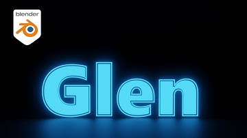 Neon Text Sign In Blender | Blender Tutorial
