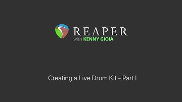 Creating a Live Drum Kit - Part I
