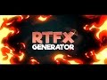 Rtfx generator  440 fx pack  after effects template  elements