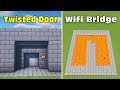 ⚒ Minecraft: 3 Redstone Build Hack (Auto Wifi Lava Bridge) #46