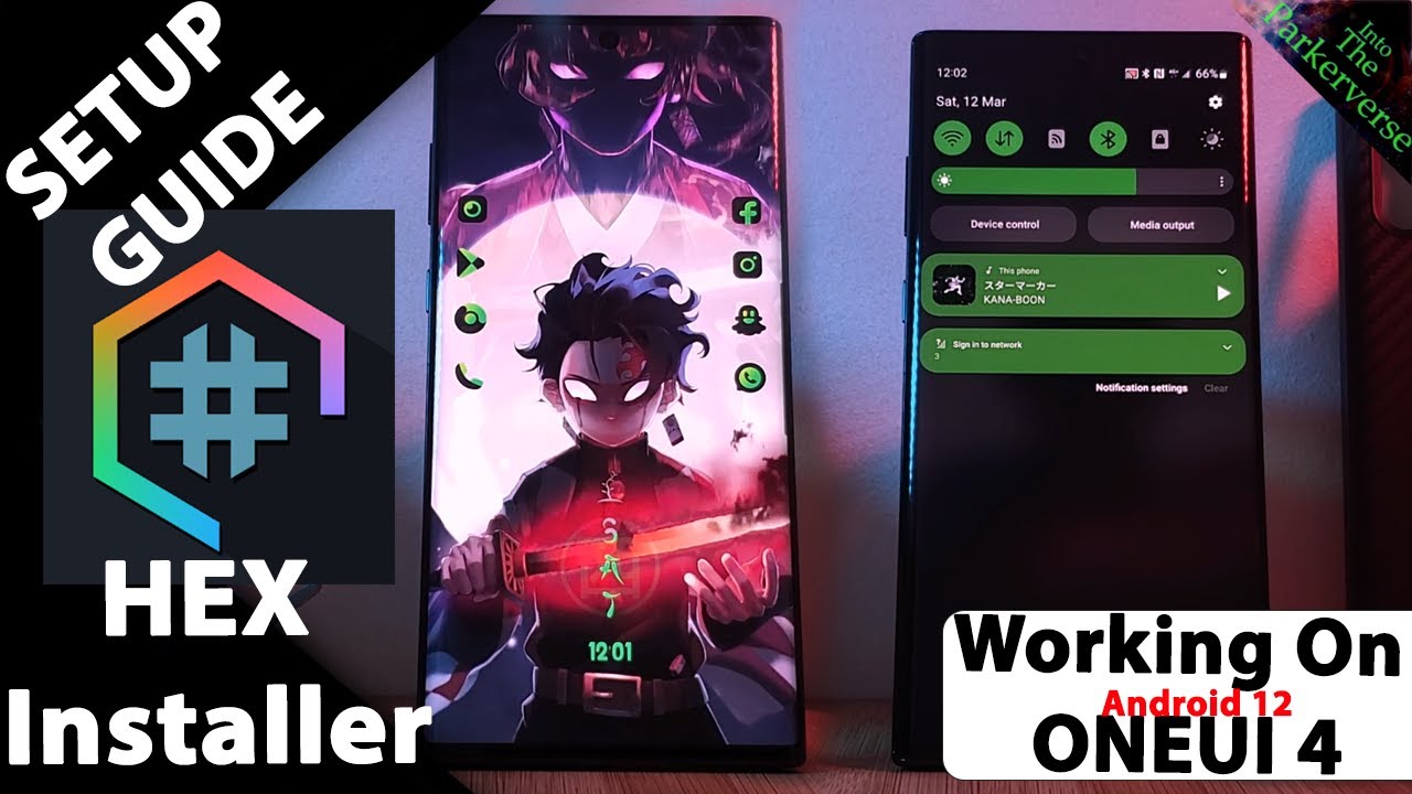 Hex Installer How to Setup on Android 12 (Oneui 4) Samsung phone Hex Installer How to Setup on Android 12 (Oneui 4) Samsung phone