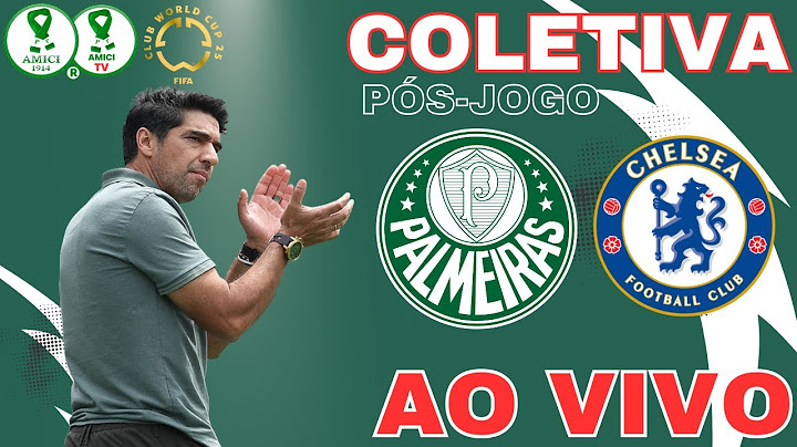🔴AO VIVO | 🎤COLETIVA ABEL FERREIRA🎤  | ⚽PÓS-JOGO⚽ | PALMEIRAS x CHELSEA | 🏆MUNDIAL DE CLUBES🏆