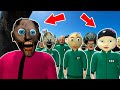 Granny vs Grandpa vs Squid Game vs Baldi - funny horror animation parody (funniest episodes)