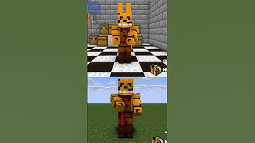 FNAF Undead Afton death Old vs New meme #shorts #minecraftshorts #springtrap