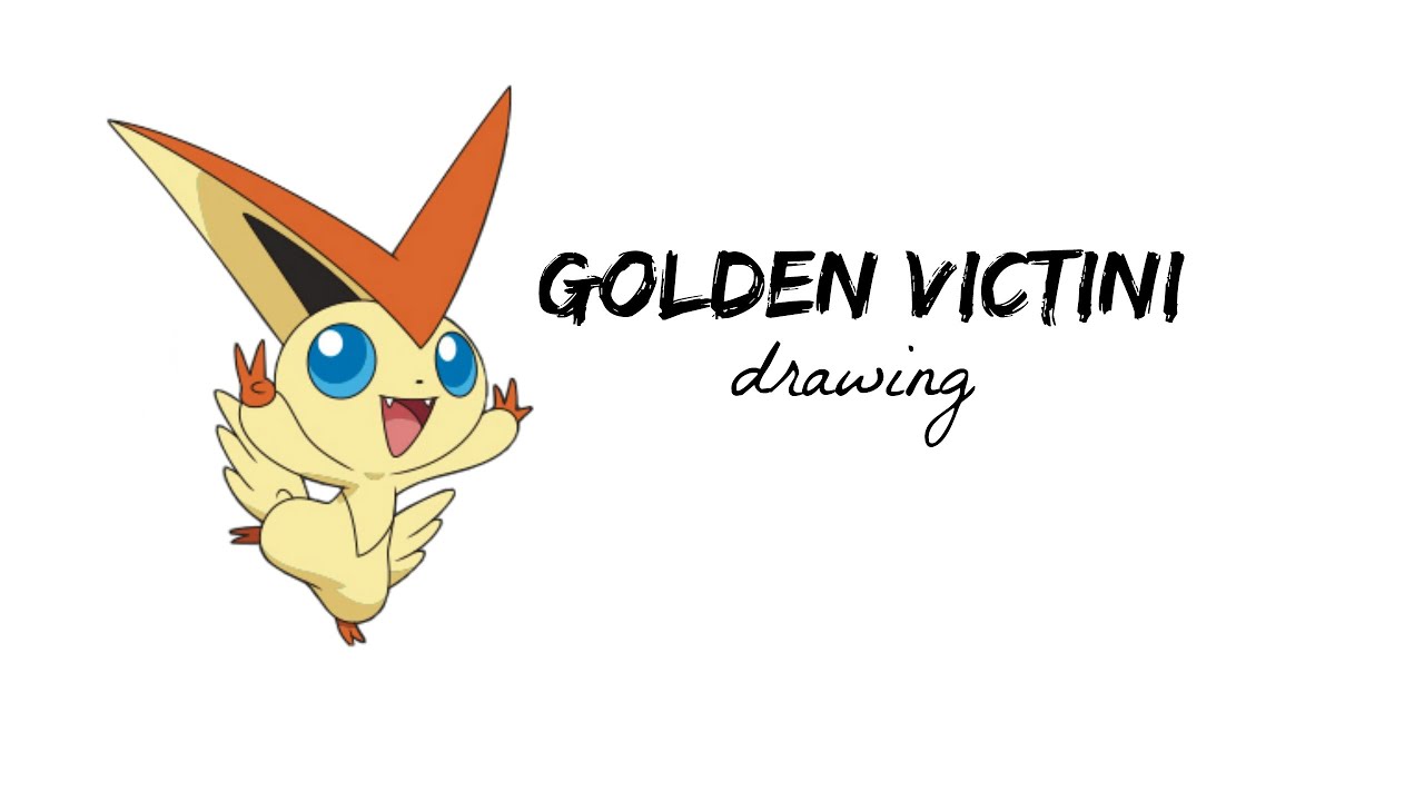 GOLDEN VICTINI DRAWING - Alexoswag82 - YouTube