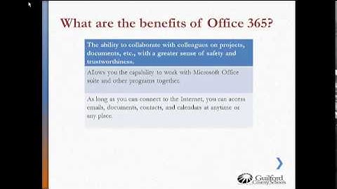 What is Office 365? by Sabrina Jenkins