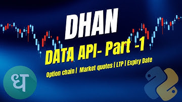 Explore Dhan Data API | Option Chain | Quotes |  Part - 1
