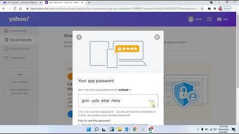 Setup Yahoo Account in Outlook, POP3 Settings, Generate App Password