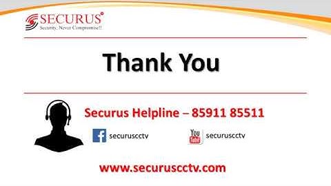 SECURUS CCTV - How to Solve PAL/NTSC Issue between HD Cameras & DVR