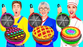 Défi De Cuisine Moi vs Grand-Mère | Situations Alimentaires Amusantes par HAHANOM Challenge