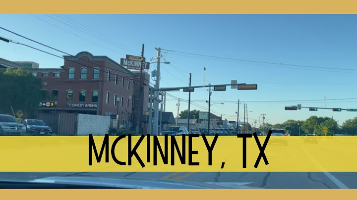 How far is mckinney texas from houston texas