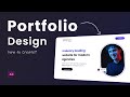 Adobe XD Tutorial for Beginners: Design a Portfolio Website