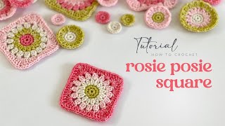 Tutorial | Rosie Posie Granny Square