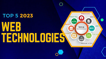 top 5 web technologies to learn in 2023 | web development technologies|