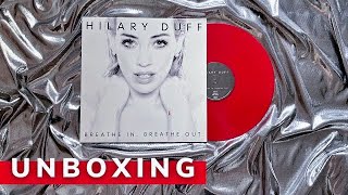 Hilary Duff - Breathe In. Breathe Out. (Apple Red Vinyl) Urban Outfitters | UNBOXING
