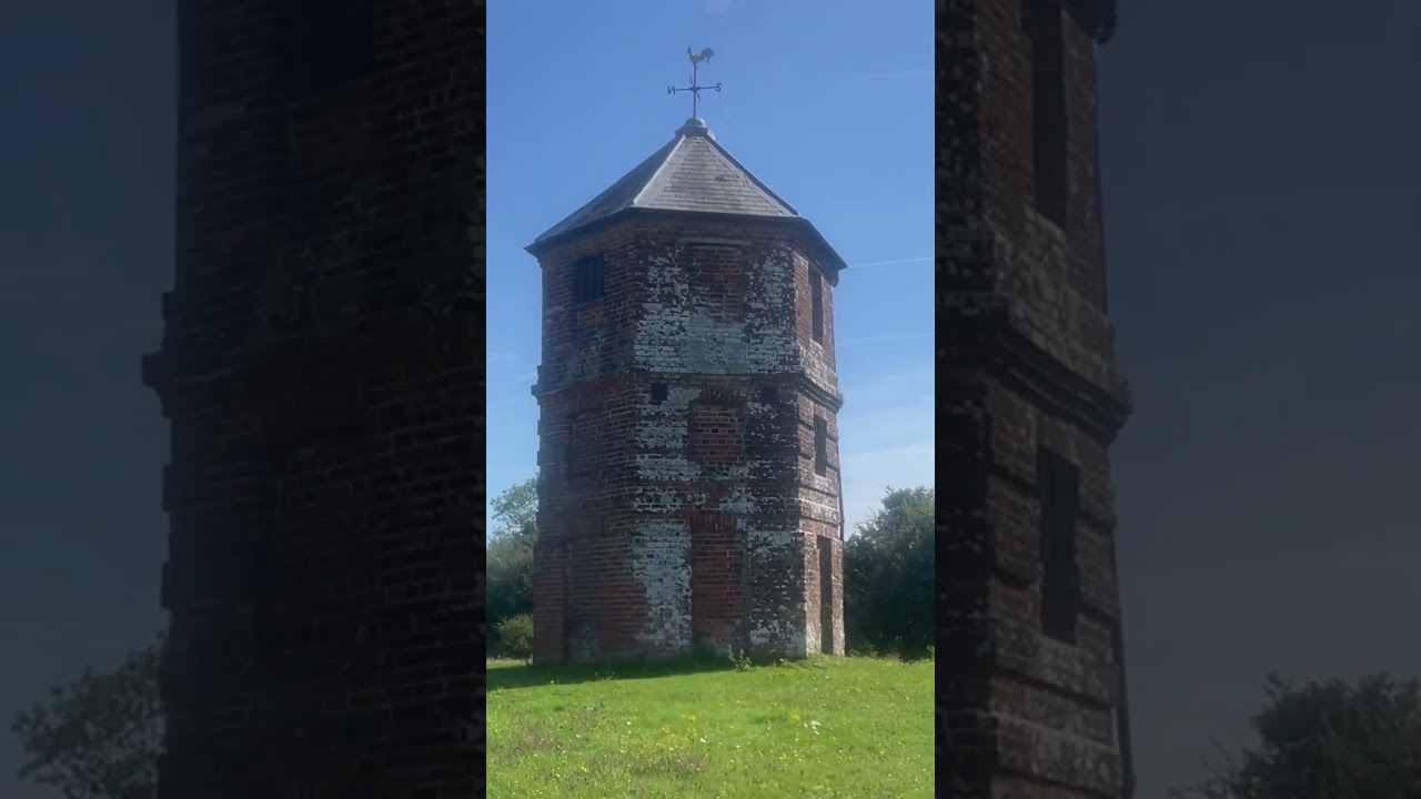 Magical mystery folly on a hillside 