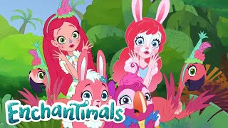 Bree And Fanci's Jungle Adventures!🌴🎉| Enchantimals | Tales From Everwilde: Junglewood