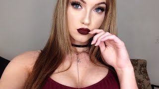 Bold Vampy Makeup Tutorial || MissCaity