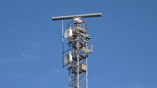 Rotating X Band Marine Radar Antenna Military Radar Antenna