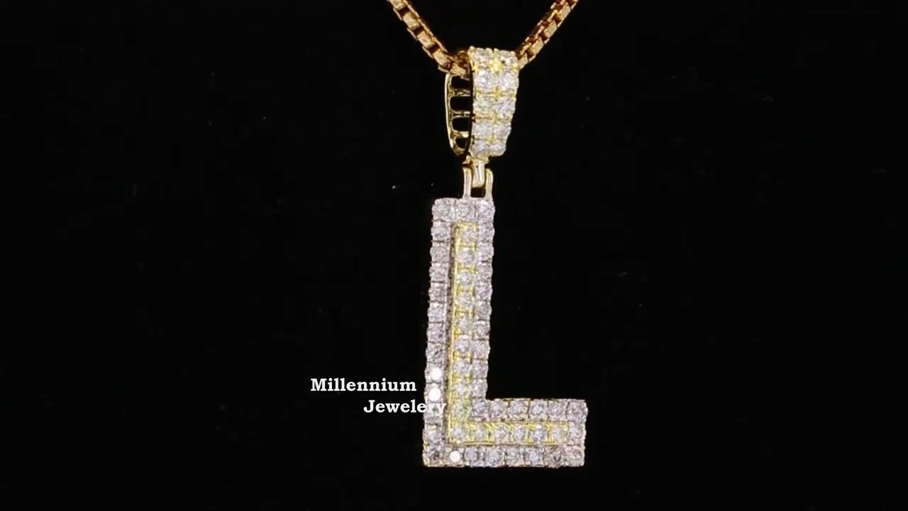 Letter Necklace for Women | Millennium Jewelery 