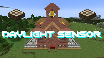 The School of Redstone | Daylight Sensors