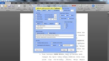 Presentasi eNotaris Ms Word (Software Cetak Akta Notaris/PPAT)