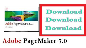 Download  Adobe Pagemaker 7.0