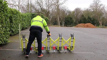 Mobile Hostile Vehicle Barriers - Docklands Security Barriers