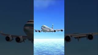 Cathay Pacific B 747 Water Landing