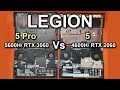 Legion 5 Pro (2021) vs Legion 5 (2020) - RTX 3060 vs RTX 2060