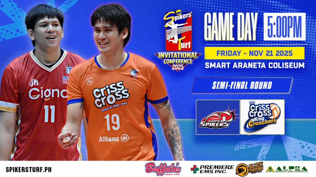 CIGNAL vs. CRISS CROSS - Full Match | Semifinals | 2025 Spikers' Turf Invitational Conference